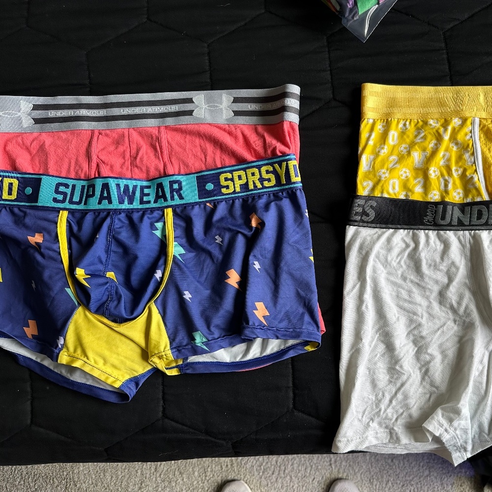 Designer Boxer Briefs Lot of 6!